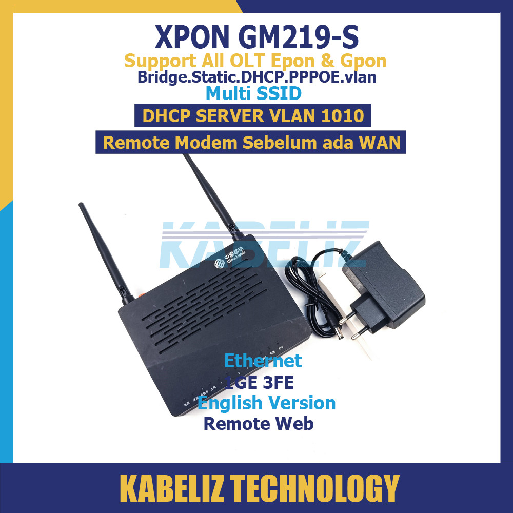 ONU XPON GM219S MODEM GM219-S ONT GPON EPON GM219 S SUPPORT ALL EPON GPON TERCO
