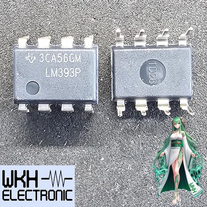 ARC99 ORIGINAL LM393 393 LM393N LM393P DUAL DIFFERENTIAL COMPARATORS DIP8 IC