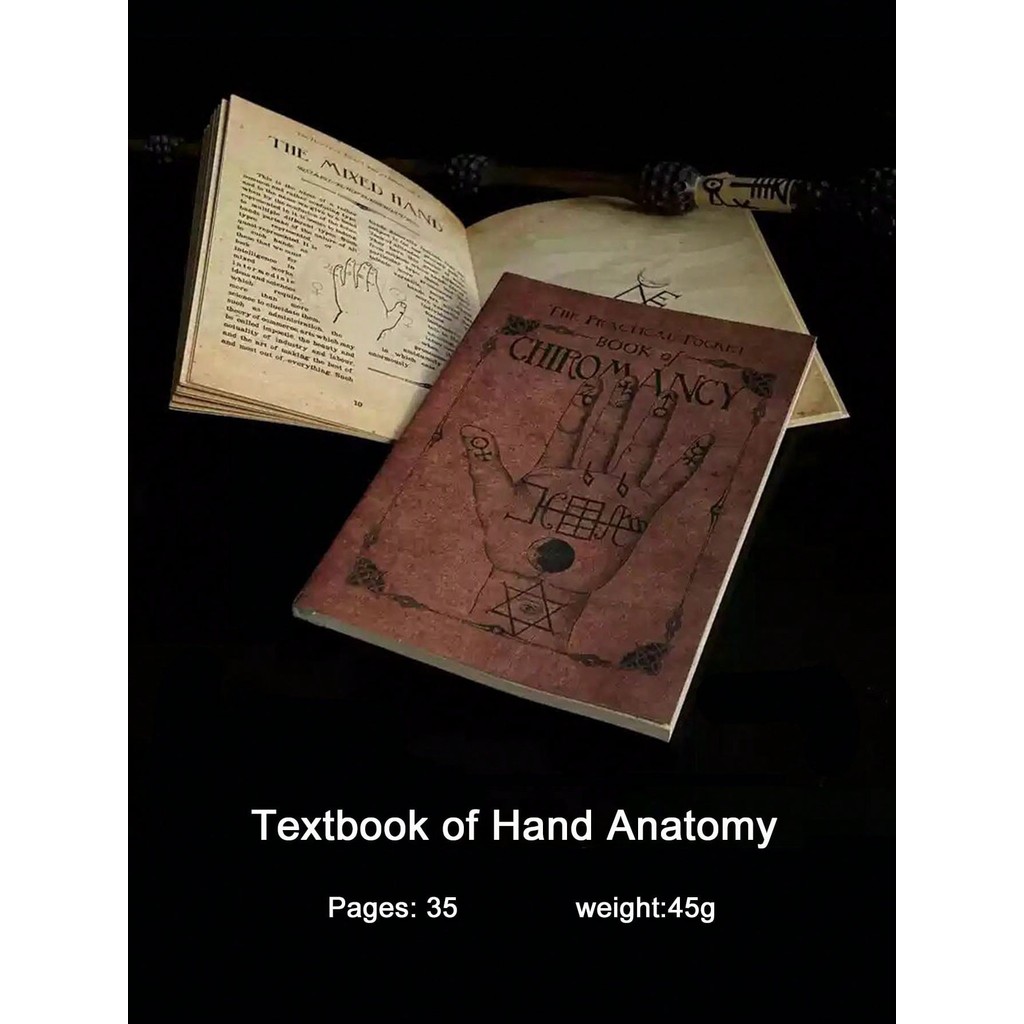 

Magic Charmed Book Herbalism Textbook Astrology Book Role play props Vintage Scrapbooking Journal Spell Record Story Spellbook
