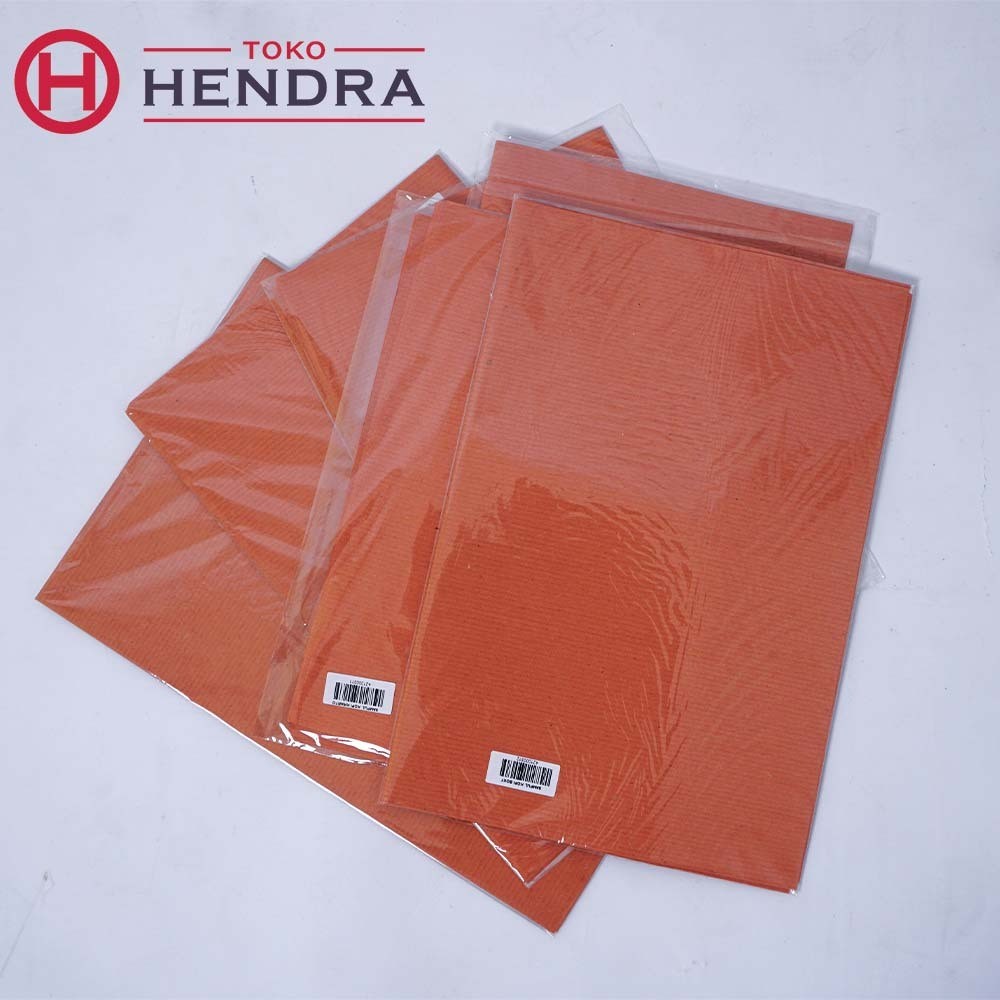 

Sampul Buku Coklat Polos Dan Plastik Isi 10 Pcs