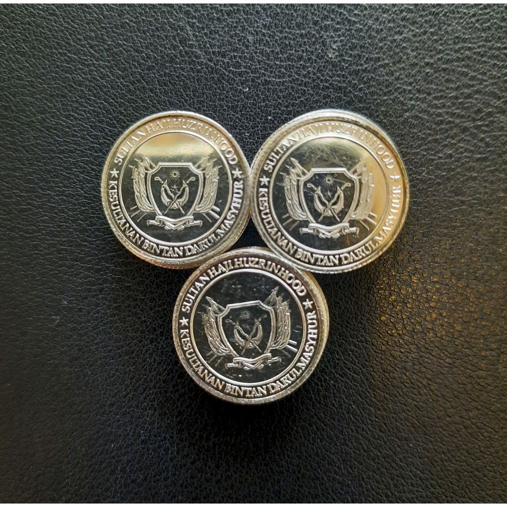 LOGAM MULIA 1/2 0.5 0,5 DIRHAM WAKALA BINTAN KOIN PERAK MURNI FINE SILVER COIN (SB)