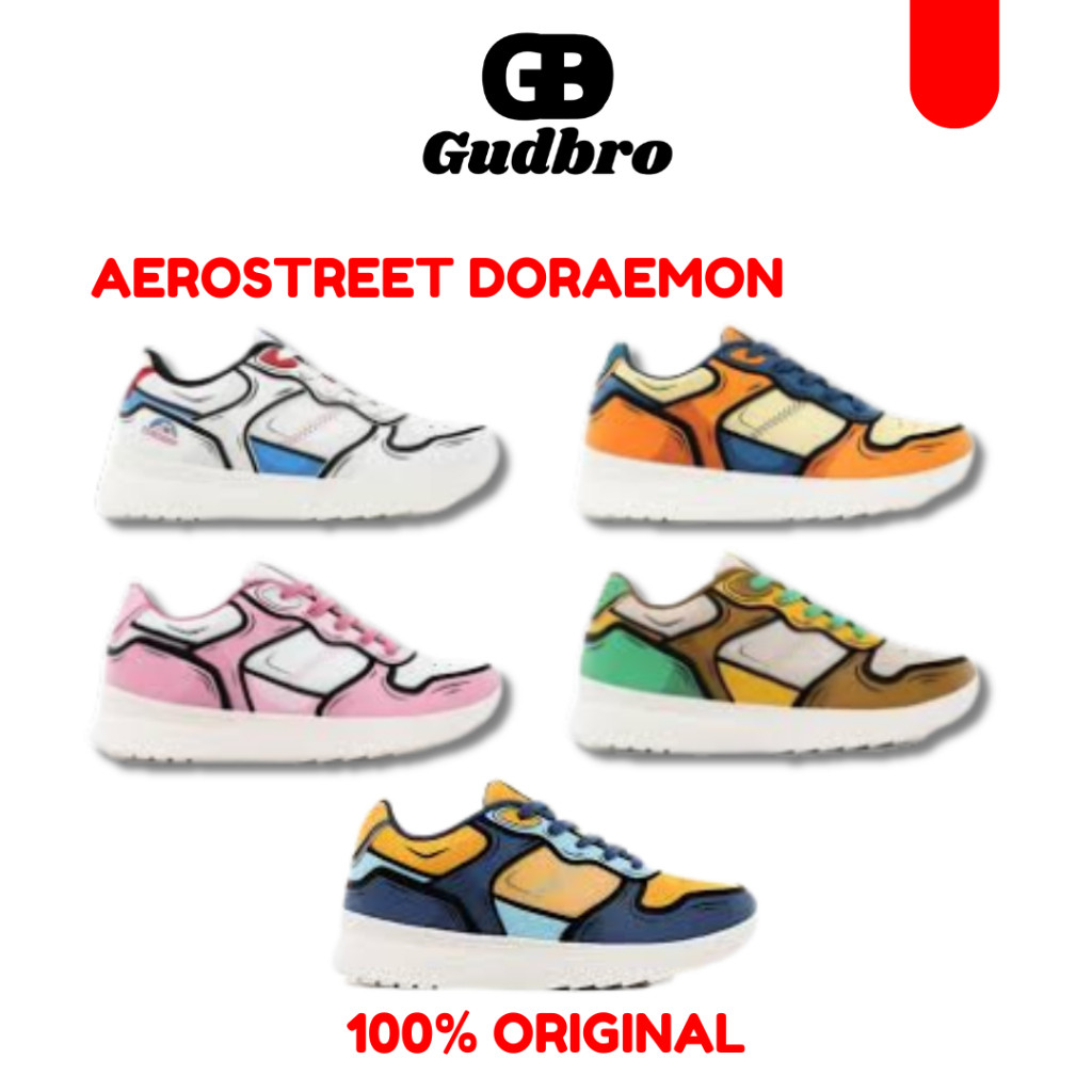 TS [ORIGINAL] AEROSTREET X DORAEMON / KFC / PADDLEPOP CHANGE COLOUR WALLS  / LUWAK WHITE COFFIE / TO