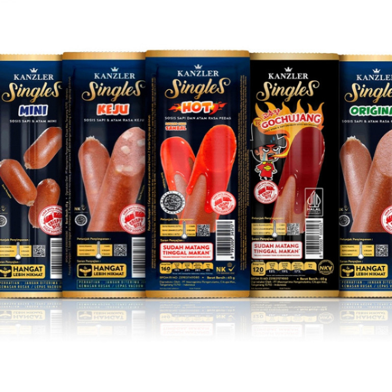 

Kanzler Sosis / Bakso Singles Siap Makan