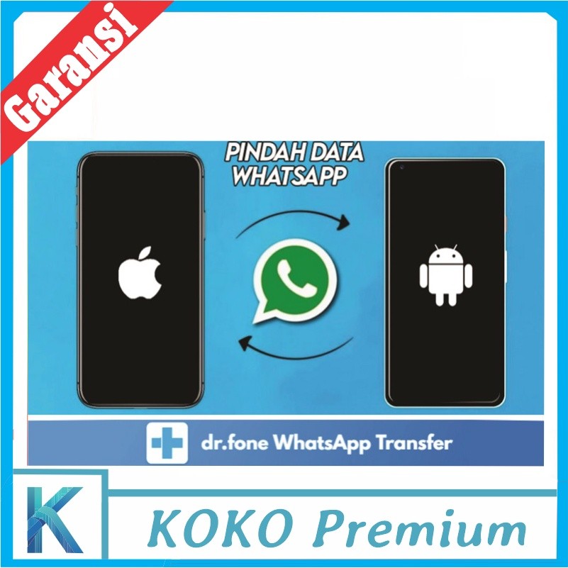 Dr Fone WA Transfer Software ( Bergaransi )