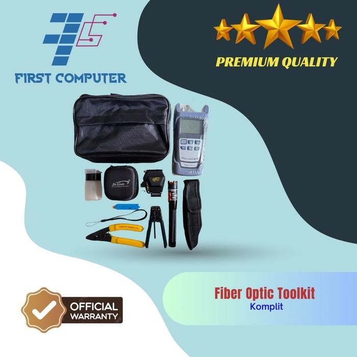 FTTH Tool Kit Set Lengkap OPM VFL Cleaver FO - Toolkit FO