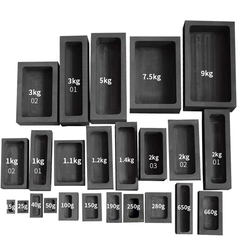 

Big Size Melting Ingot Mold Metal Casting Crucible for Melting Gold Silver Metal Refining Molding Mould Jewelry Tools