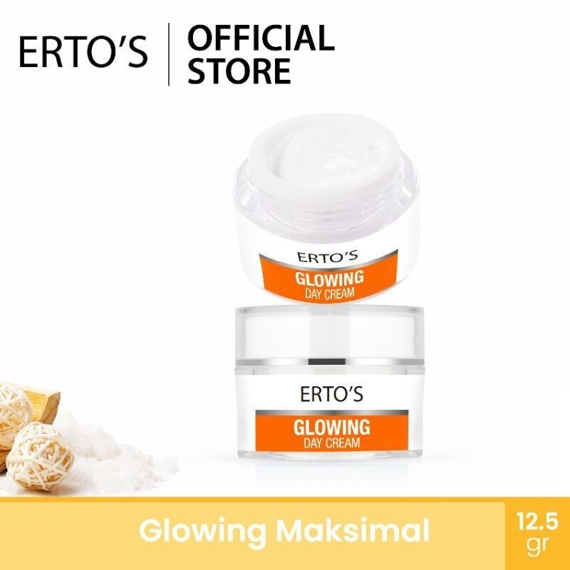 ERTOS GLOWING DAY CREAM ORIGINAL BPOM - GLOWING DAY CREAM ERTOS
