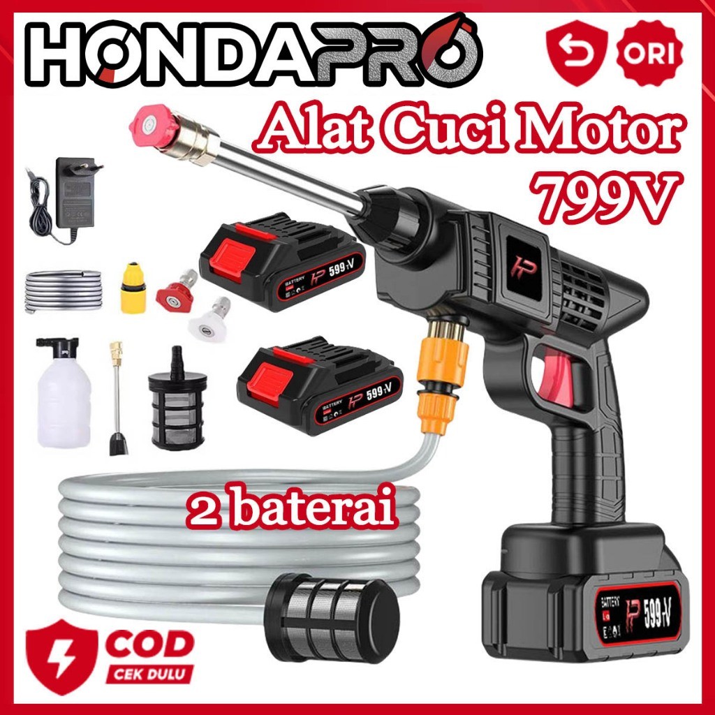 HondaPro Alat Cuci Motor Mesin Cuci Mobil Jet Cleaner Cuci Staem Ac Mobil Screen Mesin StaemCO