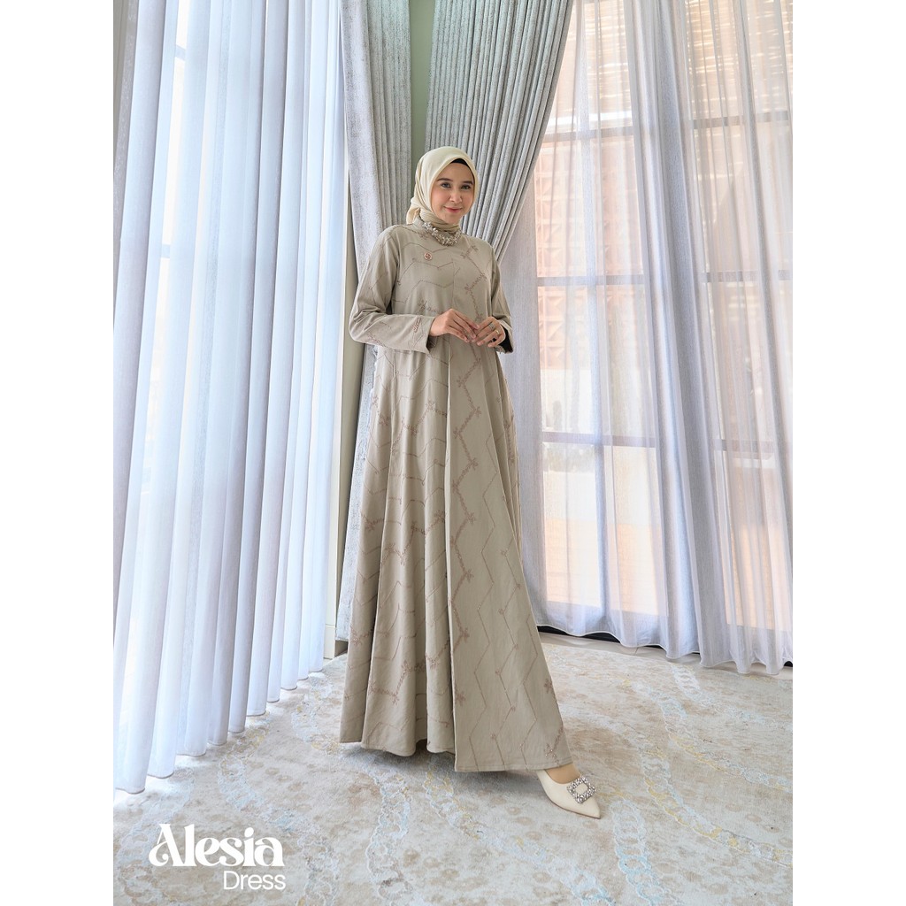 RAZAQA.ID Gamis Alesia Dress by Marevi
