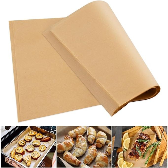 100pcs Kertas Roti Baking Paper Mat Oven Tahan Panas Parchment Kain Silpat / Alas Kue Slipat Anti Le