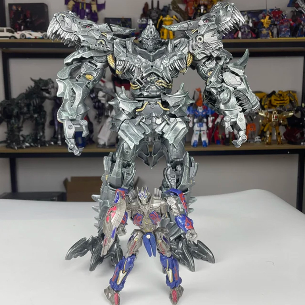 Grimlock WEIJIANG W8600 Action Figurine SS07 WJ LS05  Anime Movie Dinosaur Deformable Robot Gift