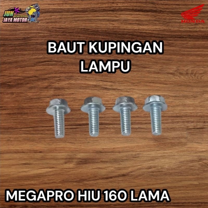 COD Baut Kupingan Lampu Honda Megapro Hiu 160 Lama / Honda Mega Pro Hiu 160 Old