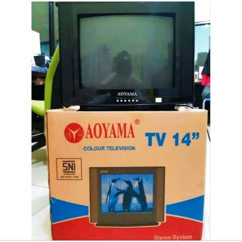 TV TABUNG AOYAMA 14 INCH.