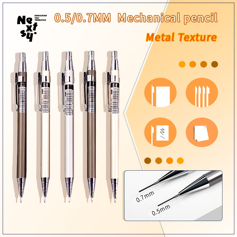 

[READY] Nextsy Mechanical Drafting Pencil Besi Pensil Mekanik 0.5MM 0.7MM