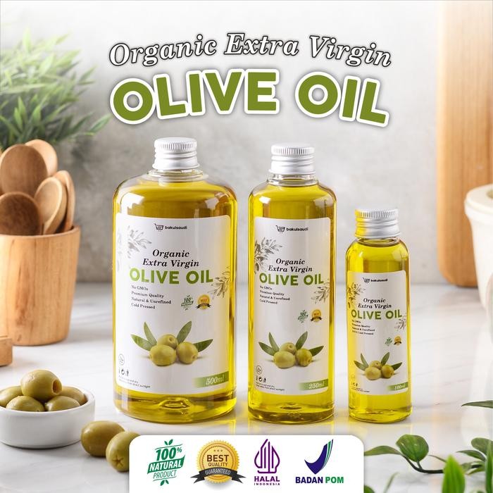 

Dijual Minyak Zaitun Extra Virgin Olive Oil Organic Premium Murni Asli 100% - 250ml Terlaris Tbk