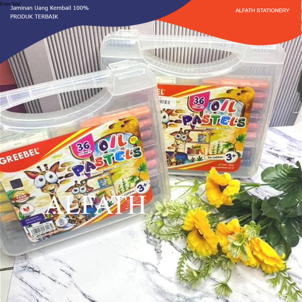 

Crayon Krayon 36 Warna / Kids Oil Pastel 36 Warna / Crayon Greebel 36 Warna