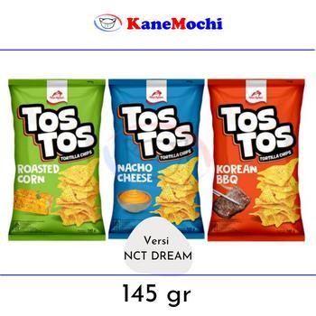 

Dua Kelinci Tos Tos Tortilla Chips 145g-Tersedia 3 Varian Cheese Bbq Food Cemilan - Roasted Corn