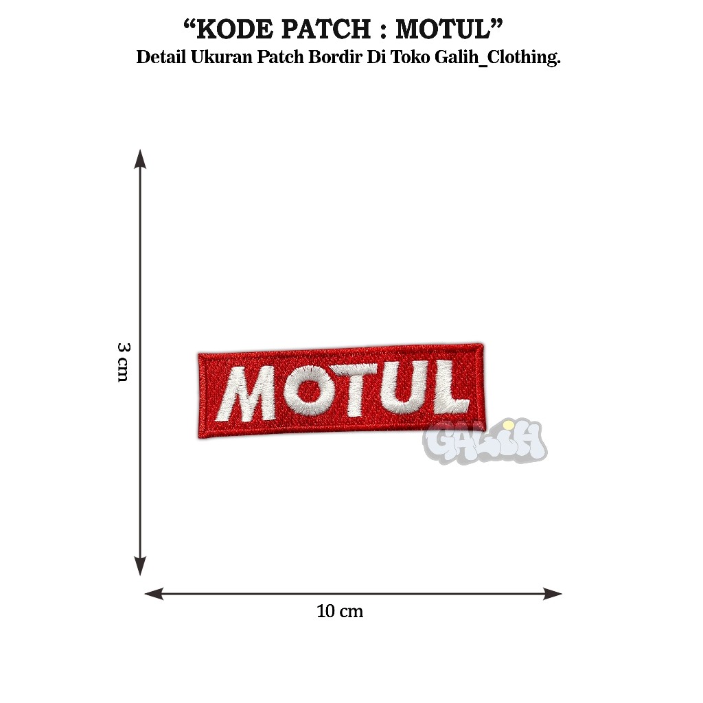 Patch bordir tempelan kemeja emblem bordir patch iron patch stp bsa BORDIR KLATEN