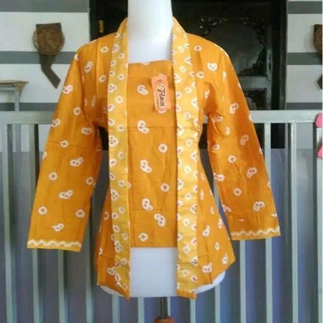 

kebaya kuru baru jumputan - marun, M