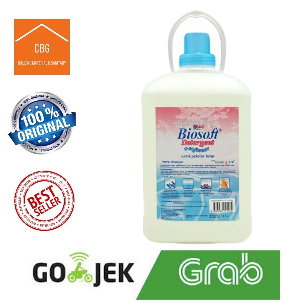 Yuri Biosoft Detergent + Softener 3,7 Liter