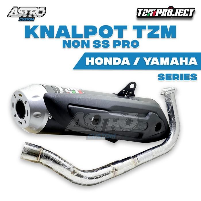 Knalpot Racing PCX 160 TZM Project PCX 150 Vario STD Non SS Pro FULL Motor Motorcycle Silincer - Sco