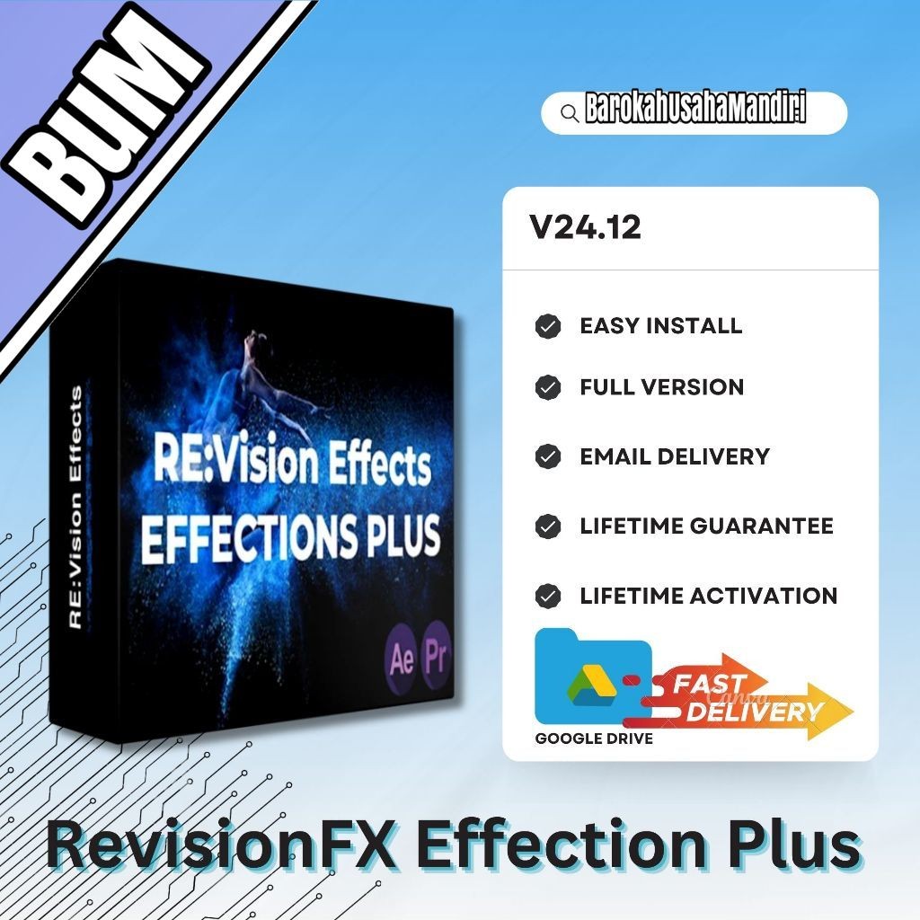 (MacOS) REVisionFX Effections Plus AE & PR v24.12 Full Version