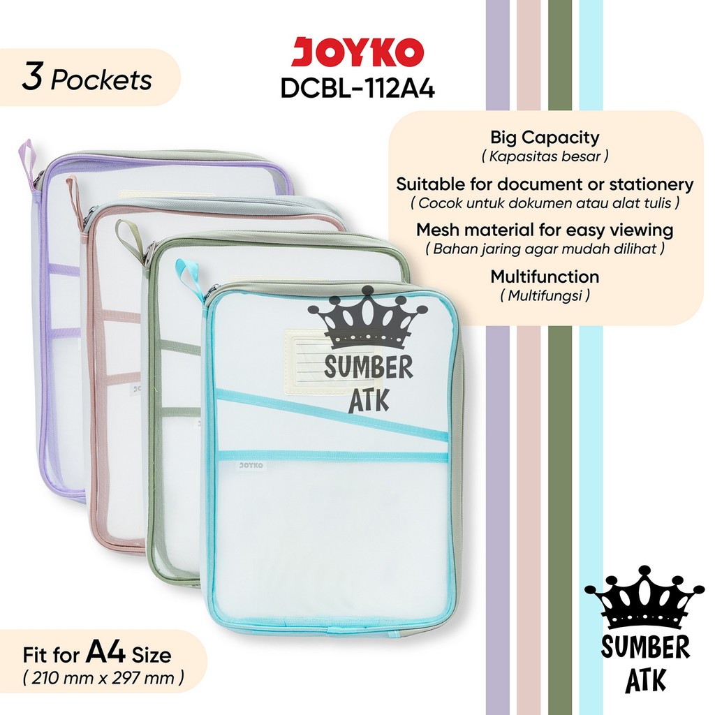 

Document Bag L JOYKO Tas Dokumen L DCBL-112A4