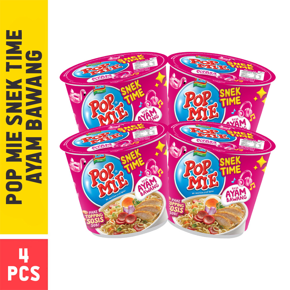 

4 PCS - Pop Mie Snek Ayam Bawang 39 Gr