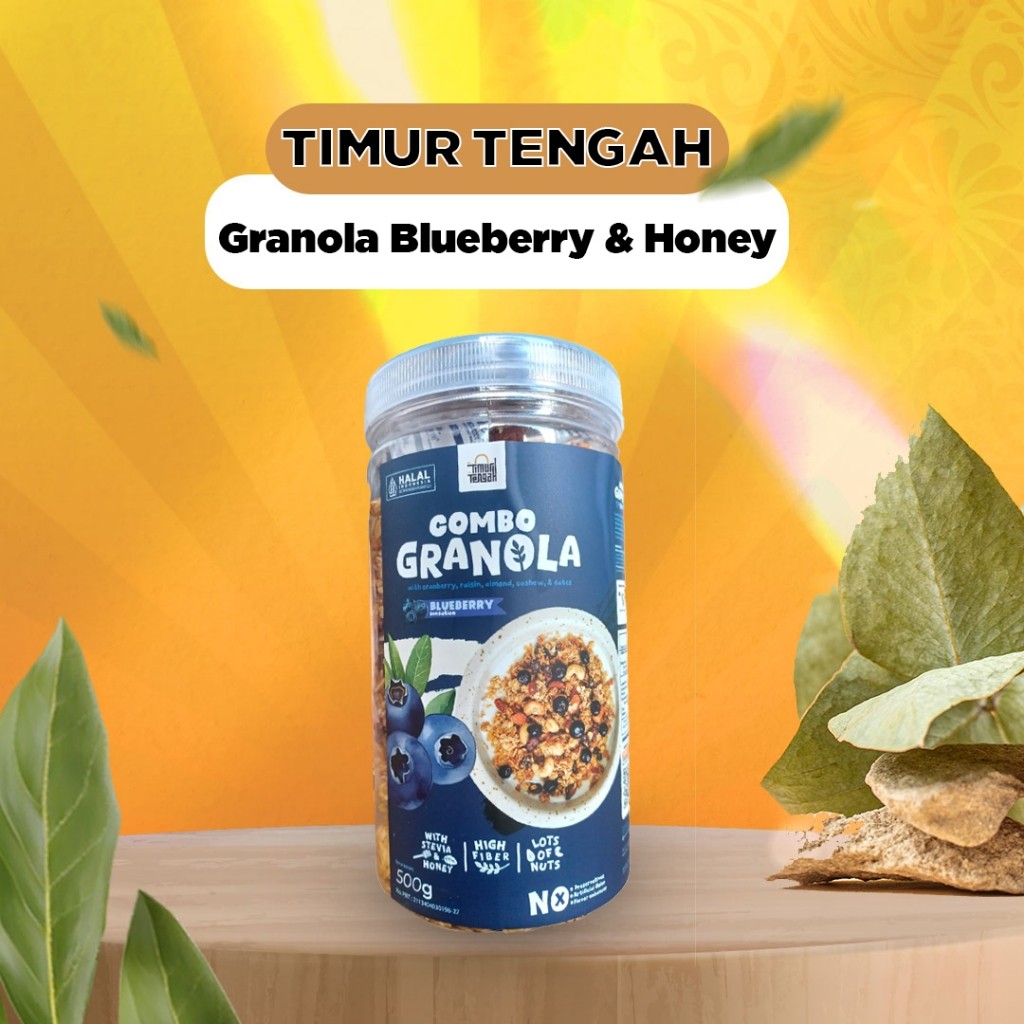 

TIMUR TENGAH - Granola Blueberry 500gr
