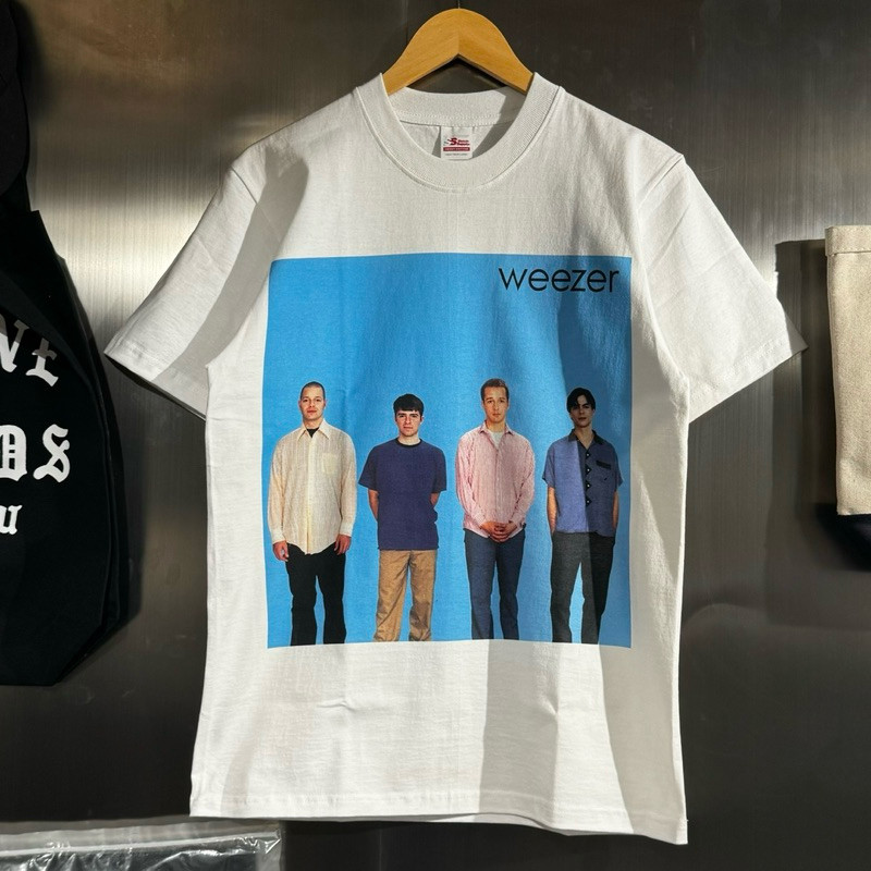 WEEZER - BLUE ALBUM 1994 TSHIRT WHITE