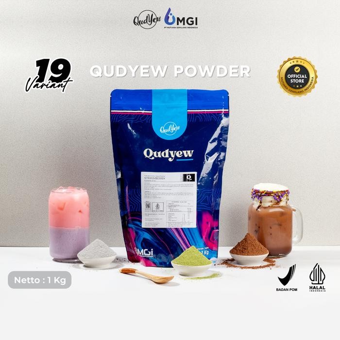 

Mumpung Murah Bubuk Minuman Powder Premium Qudyew 1kg // Drink Powder Premium Qudyew - Ocha