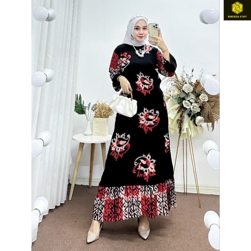 daster maura daster batik daster busui dress batik daster lengan panjang daster panjang daster batik
