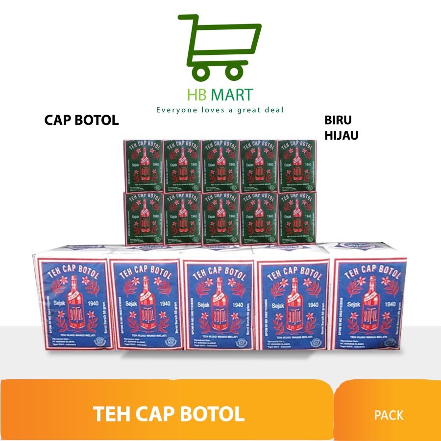 

TEH BUBUK CAP BOTOL SLAWI HIJAU ATAU BIRU