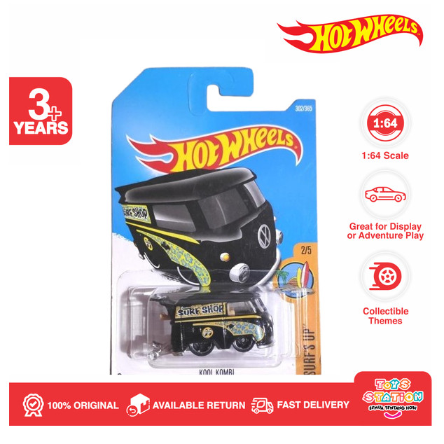 Hot Wheels Kool Kombi Moon Eyes Surf Shop