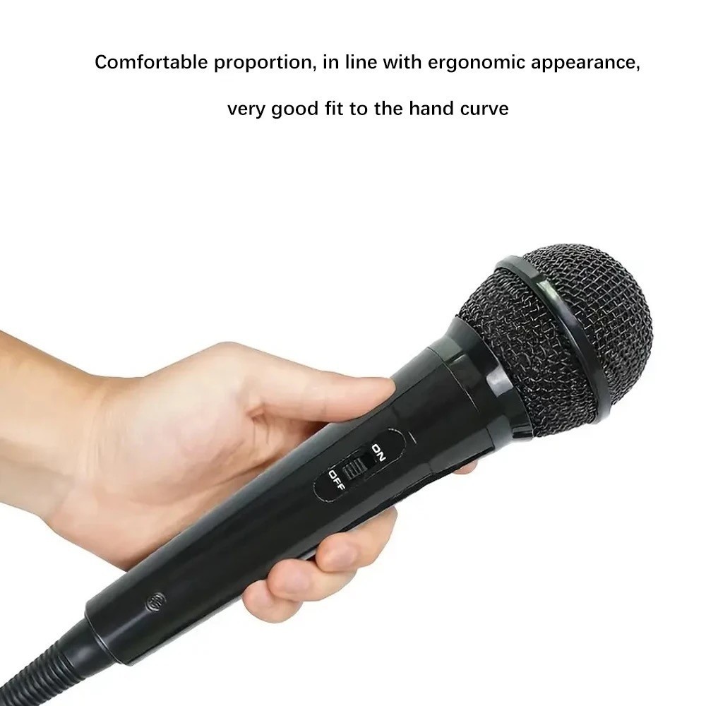 I* MIC 884 Mic Kabel Jack Besar 6.5mm Mik Speaker Karaoke Aux Besar MIC884 Profesional Dynamic