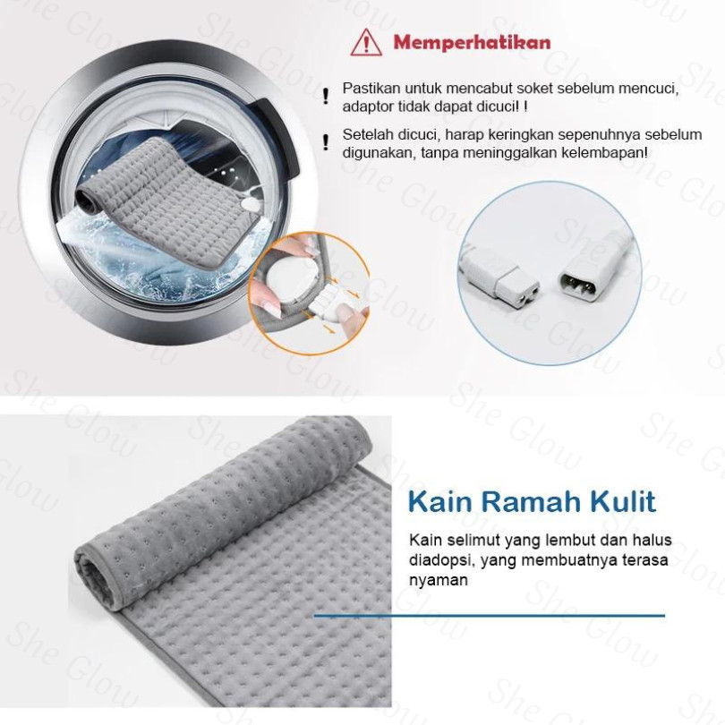 bestpromo linix bantal panas terapi kesehatan alat terapi bantal listrik alat terapi bantal panas