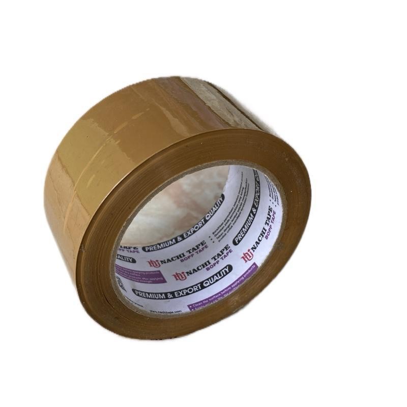 

Lakban OPP Coklat NACHI 48mm x 100 Yard – Lakban Packing Kardus Kuat untuk Pengiriman & Pengemasan Barang Serbaguna