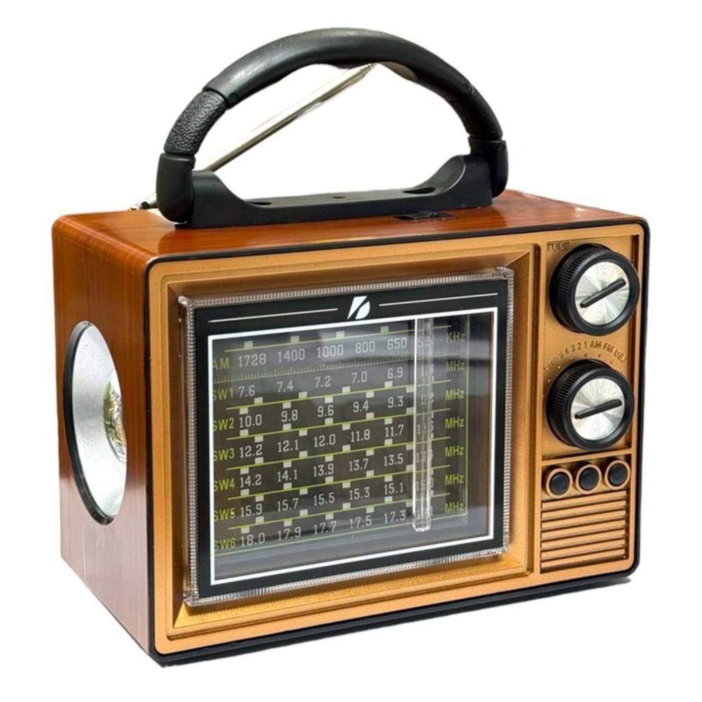 Speaker Bluetooth Full Bass Radio Multimedia FLECO F-3040 Fitur Radio FM/AM/SW/Bluetooth/USB/TF/AUX/