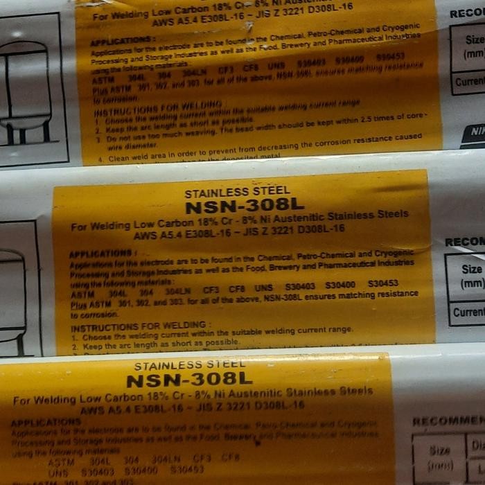 kawat las stainless nikko steel 308 3.2mm