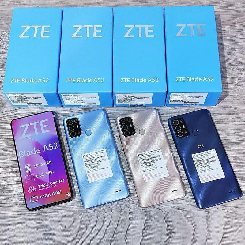 ZTE Blade A52 Ram 4/64GB | Ram 4/128GB Second Resmi