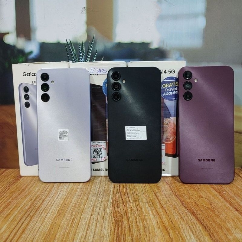 Samsung A14 5G Ram 6 Rom 128GB Second Resmi