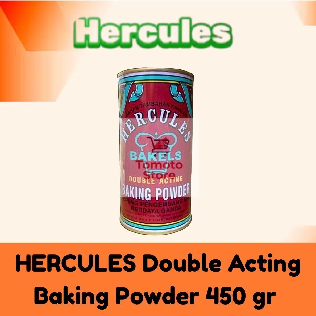 

✨ TOMOTOSTORE ✨ HERCULES Double Acting Baking Powder 450 gr | 450g