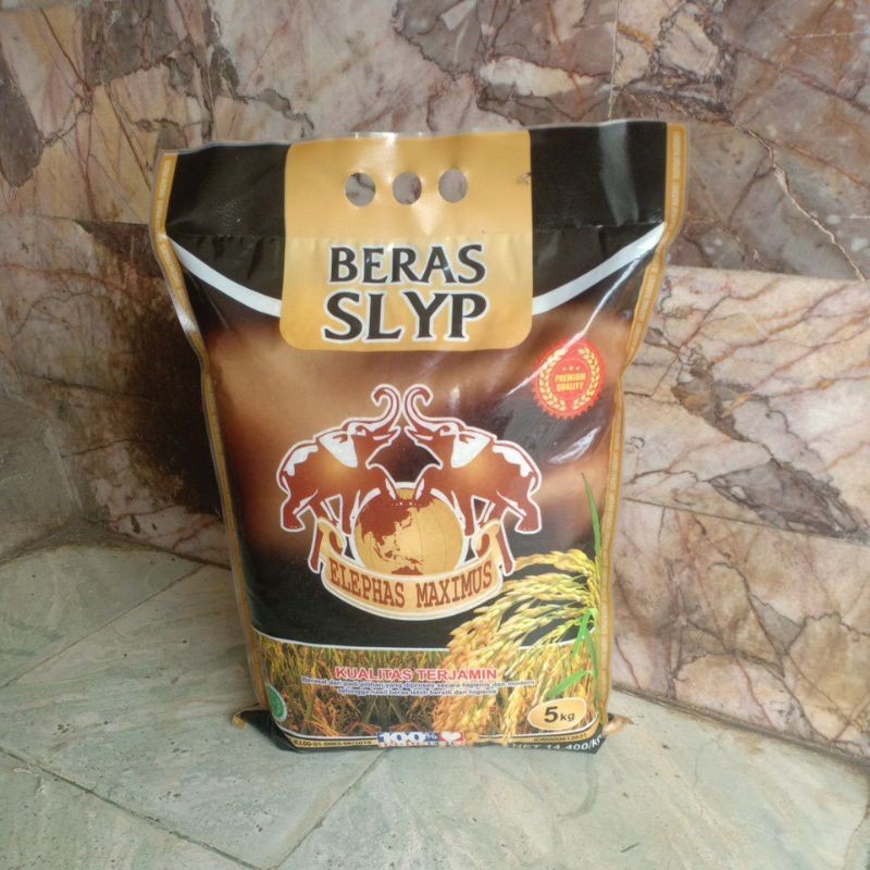 ELEPHAS MAXIMUS ~ BERAS PREMIUM 5 KG (MEDAN)