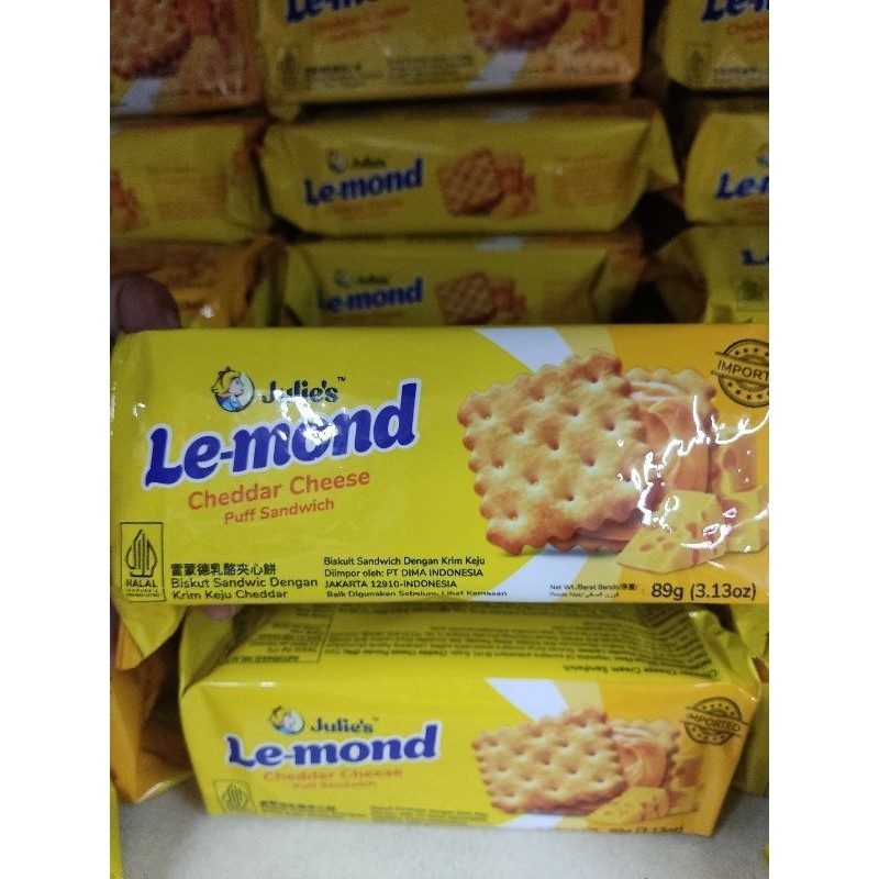 

julies lemond biskuit cheddar cheese 89 gr