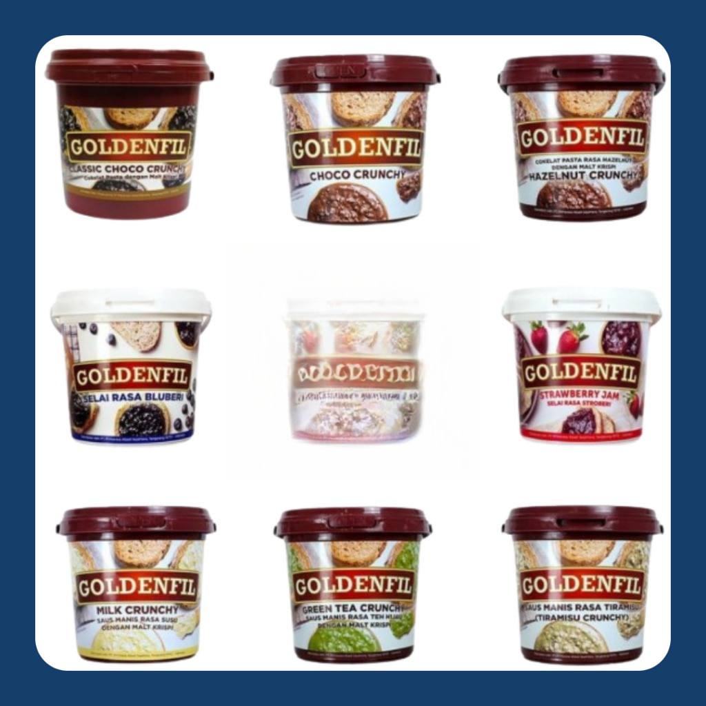 

GOLDENFIL 1 KG / SELAI, SPREAD, CRUNCHY ALL VARIANTS