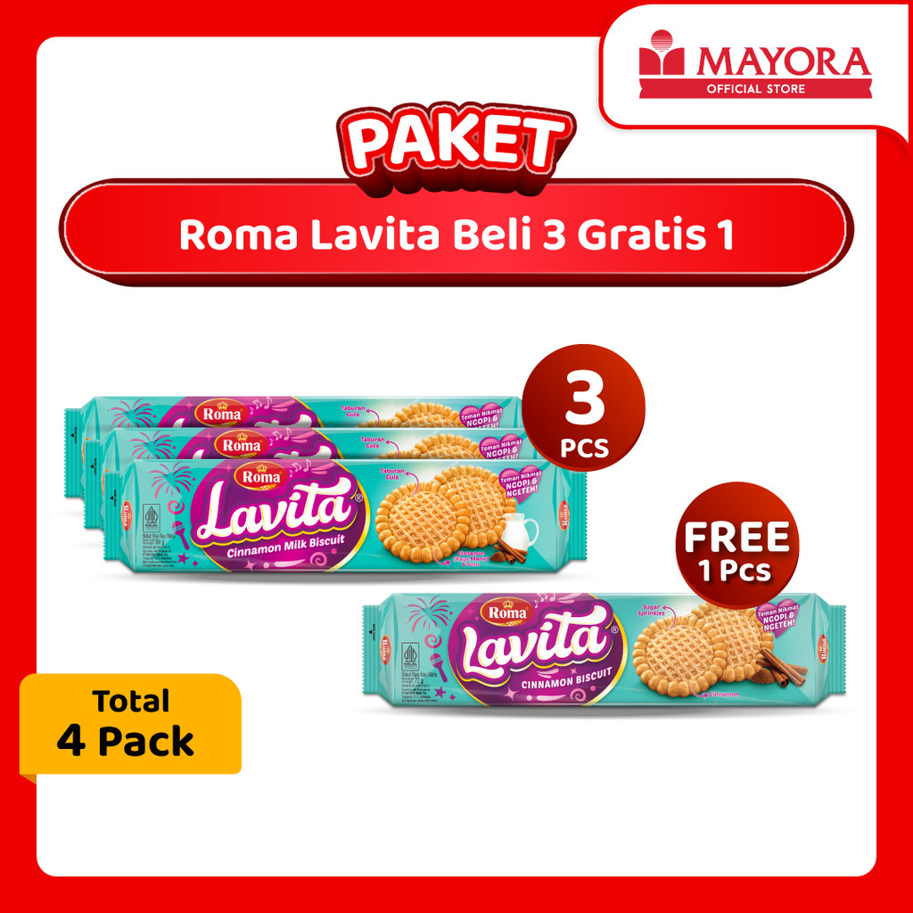 

Paket Roma Lavita Beli 3 Gratis 1
