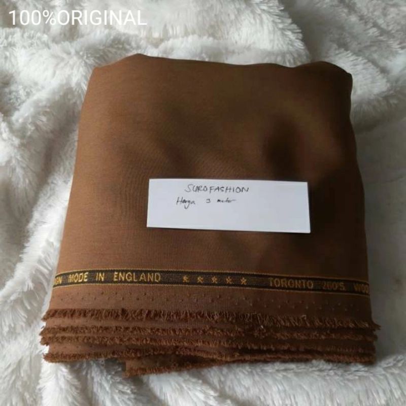 KAIN PEMDA KHAKI/KEKI/SERAGAM ASN/WANITA 100%ORIGINAL