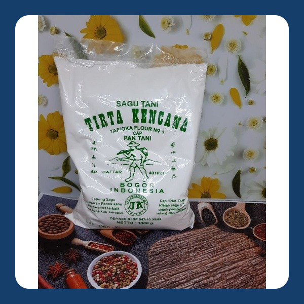 

Sagu Tapioka TIRTA KENCANA Asli