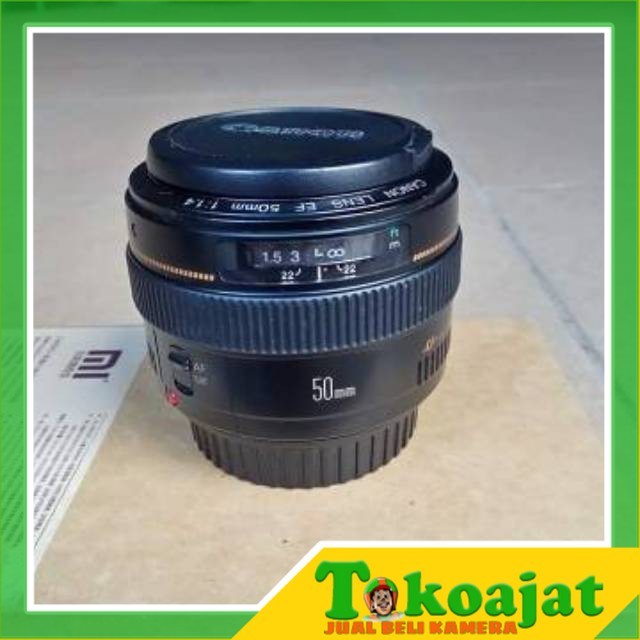 Lensa fix canon 50mm f1.4 MURAH