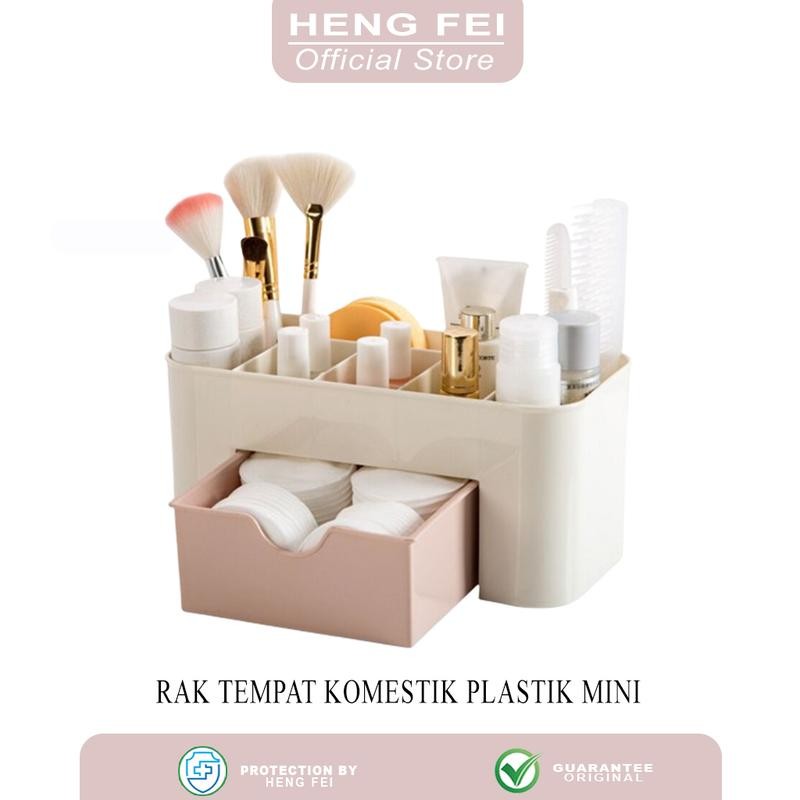 

Rak Tempat Kosmetik Plastik MINI / Rak Makeup MINI / Tempat Makeup Serbaguna ukuran MINI